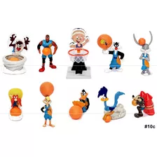 10 Space Jam Looney Tunes Mc Donalds Coleção Completa #1c