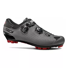 Sidi Men's Dominator 10 Cycling Shoe Black/grey 42