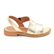 Sandalias Ojotas Bajas Mujer Cuero Tiras Cruzadas Moda