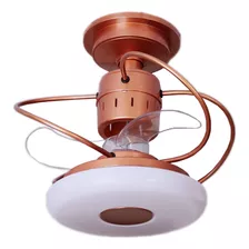 Ventilador De Teto Treviso Monaco Cobre Com Controle Remoto