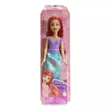 Boneca Princesa Disney Ariel C/ Saia Pequena Sereia - Mattel