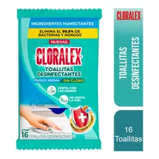 Toallita Desinfectante Aroma Fresco Cloralex 16 U