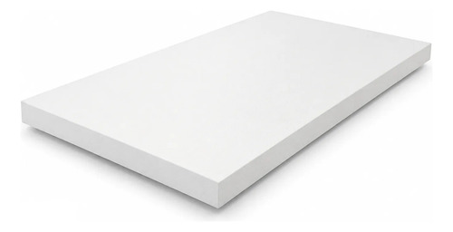 Tampo Escrivaninha 40x120 Em Mdf Branco Borda Grossa 30mm