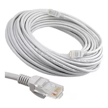 Cable Utp Cat 6 Gigabit Red Internet Ponchado X 30 Metros