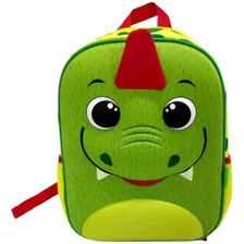 Mochila Animales Espalda Jardín Phi Phi Toys Color Dragón Verde