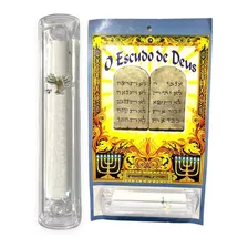 Mezuzá Mezuzah Shemá Em Acrílico Grande 16cm 