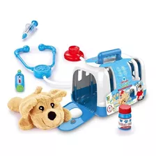 Brinquedo Maleta Médico Veterinário Infantil Baby Style