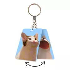 Llavero Gato - Pop Cat Meme 