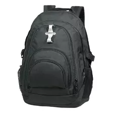 Mochila Reforzada Urbana Kossok Dpg Extra Grande 48 Litros Color Negro