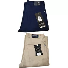 Pantalón Drill Rígido Para Hombre X2 Unidades