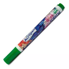 Caneta Para Tecido Acrilex Acrilpen Verde Musgo 513