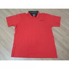 Camisa Polo Vermelha Masculina Art Final Tamanho G1 Nova