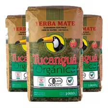 Pack Yerba Mate Orgánica Tucanguá. Bien Estacionada Sin Tacc