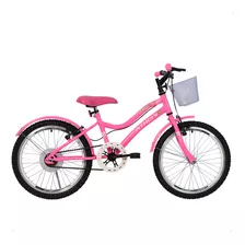 Bicicleta Aro 20 Feminina Athor Mist Aro Aero C/cesta