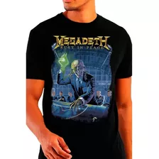 Camiseta Megadeth Of0067 Consulado Do Rock Oficial Banda