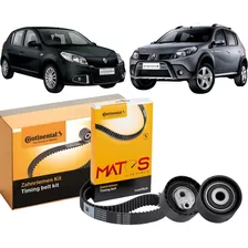 Kit Da Correia Dentada Renault Sandero Privilege 1.6 2009 