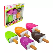 Kit Cozinha Infantil Com Sorvete Doce Chef 10 Pecas Na Caixa