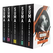 Suma Teológica De Santo Tomás De Aquino - 5 Vols. - Completa