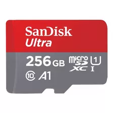 Tarjeta Memoria Micro Sd Sandisk Ultra 256gb 100mb/s Factbol