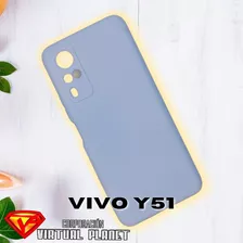 Estuche Funda Carcasa Protector De Cámara Vivo Y51 + Obsequi