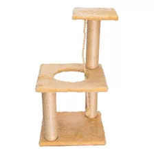 Arranhador Gatos Bombeiro Mini 3 Andares Corda Sisal Pelúcia