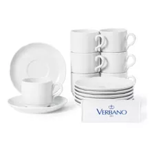 Taza De Café Con Leche Con Plato Provenza Verbano X6