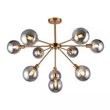 Lustre Pendente Orluce Astro Or1186 Dourado G9 Bivolt