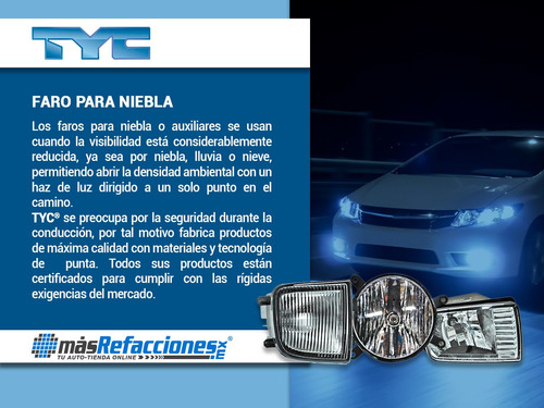 Par Faros Niebla Bmw X6 14-17 Tyc Foto 4