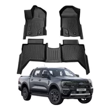 Kit Pisos Rígidos Calce Perfecto Ford New Ranger 2024-2025+