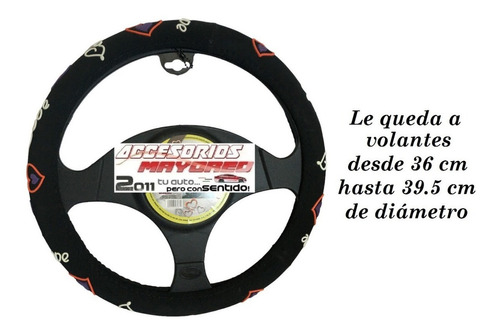 Funda Cubre Volante Love M001 Ford Focus Hb 2007 Foto 5