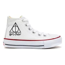 Tênis Harry Potter Star Amuleto All Botinha Casual