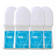 Kit 4 Desodorante Roll-on Antitranspirante Derm One 65ml 