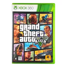 Grand Theft Auto Gta V 5 Xbox 360 Mídia Física - Original