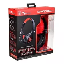 Oferta Audifonos Gamer Ttesports Go Cronos C/luces