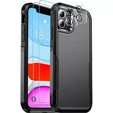 Funda De Golpes iPhone 11, [protección Contra Caída...