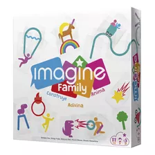 Juego De Mesa Imagine Family Ingenio Familiar Transparentes