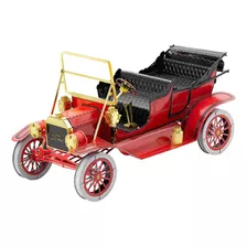 Ford Model T Red 1908 Armable Puzzle 3df Metal Earth Mms051c