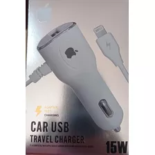 Cargador Usb De Auto Para iPhone Super Charging