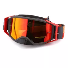 Antiparras Fly Racing Zone Pro Grey/red Red Mirror/amber Le