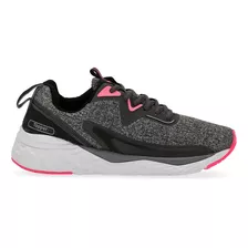 Zapatilla Topper Efective Gris/fucsia