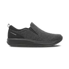 Tênis Masculino Olympikus 24/7 Lap Slip-on Cor Cinza/preto - Adulto 39 Br