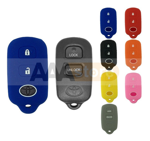 Funda Silicon Protector Control Toyota 2 Bt 4runer Corolla Foto 8