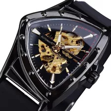 Reloj Automático Para Hombre Triangular Hollow