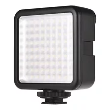 Mini Iluminador Led W81 6.5w Com Dimmer Para Câmeras, Filmad