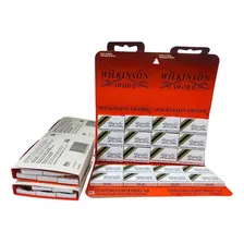 Kit 3 Cartelas Lamina Wilkinson 180 Uni Barbearia Gilete