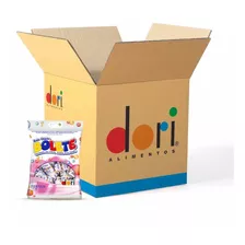 Caixa Bala Chicle Bolete Dori Tutti Frutti 100g 36und