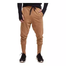 Calça Saruel Ninja Brohood Masculina Moletom Marrom Claro