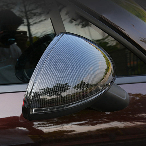 Cubierta De Espejo Retrovisor De 2 Piezas Para Porsche Macan Foto 3