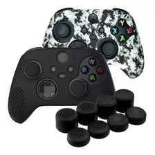 Pack Kit Xbox Series S X Funda Silicon Control + 8 Grips One