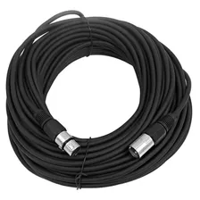 Cable De Microfono De 30,5 Metros - Negro